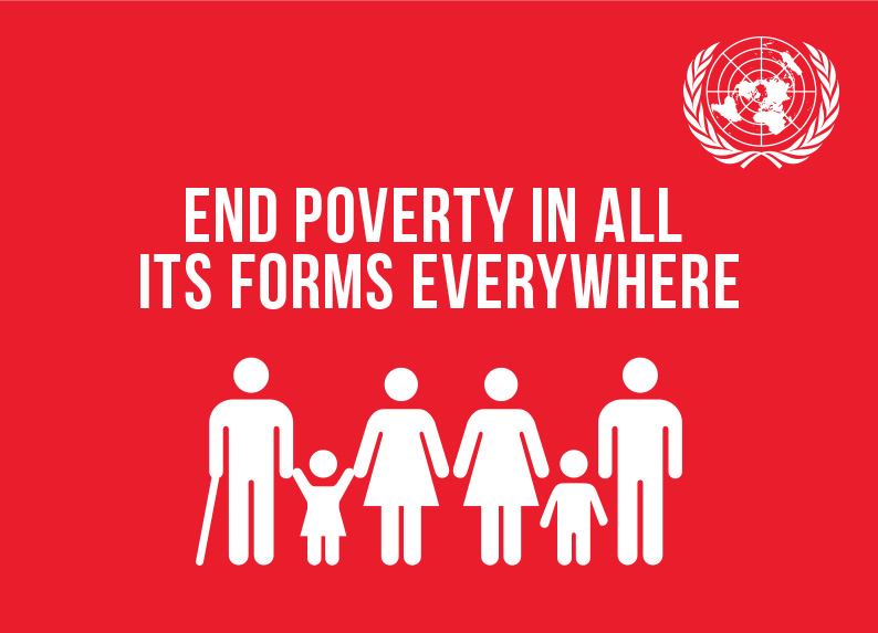 United Nations - end poverty in all its forms everywhere