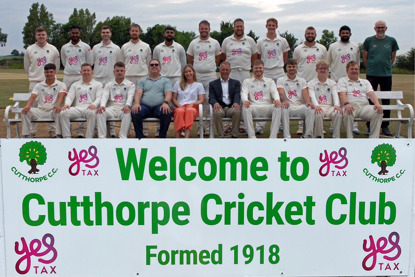 Shirt sponsors for Cutthorpe Cricket Club 2023 - News - YesTax